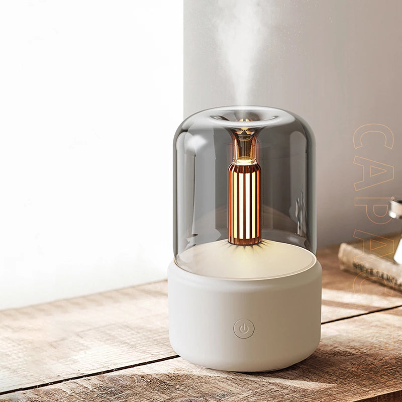 Kerzenlicht-Diffusor und Ultraschall-Luftbefeuchter