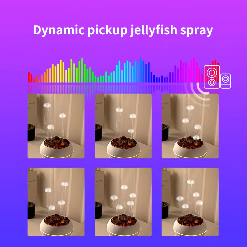 Dynamic Jellyfish Humidifier with Remote
