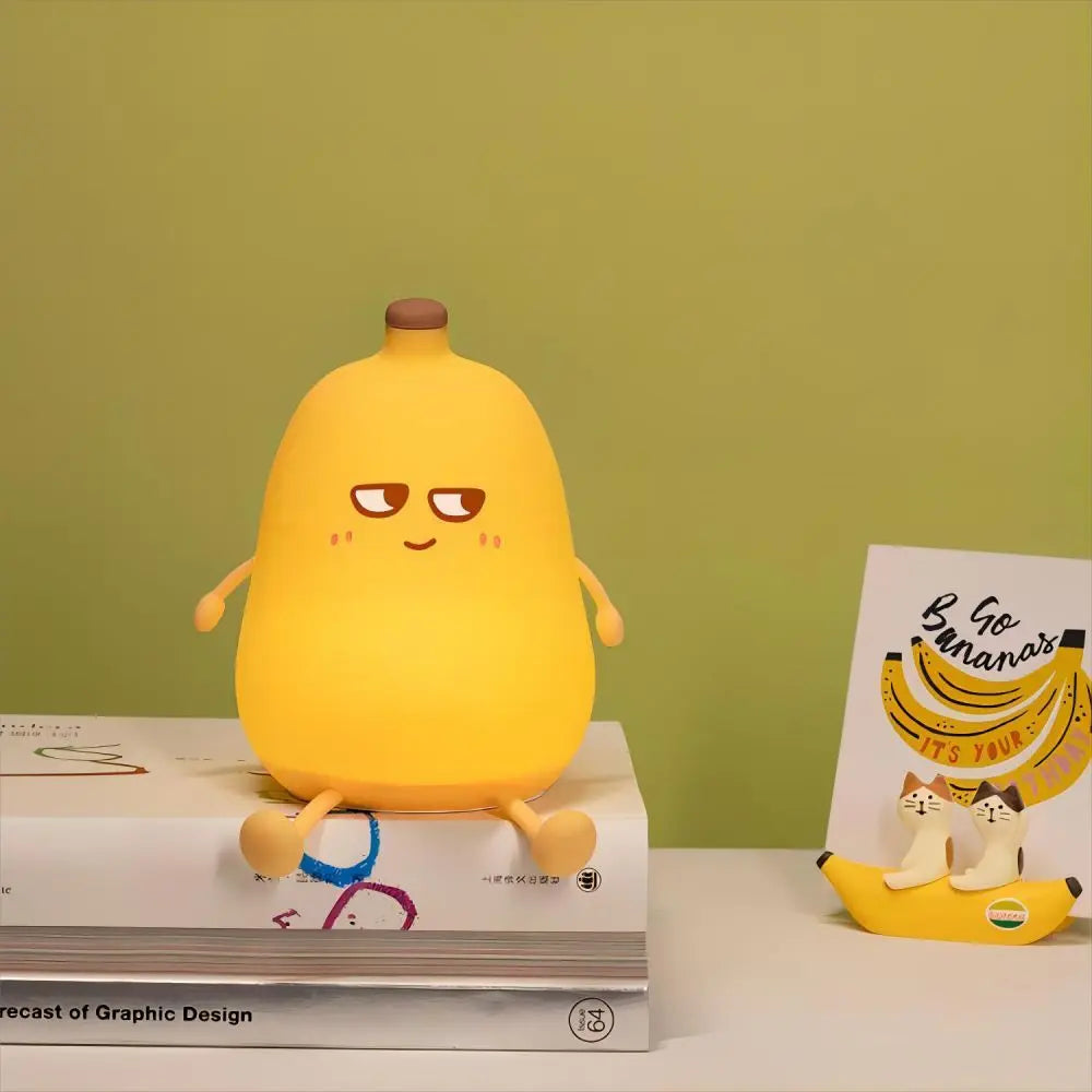 Cute Pear Silicone Night Light