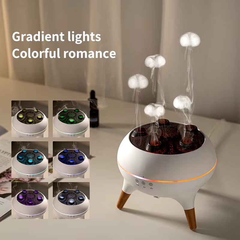 Dynamic Jellyfish Humidifier with Remote
