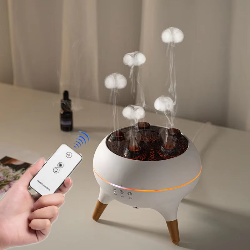 Dynamic Jellyfish Humidifier with Remote