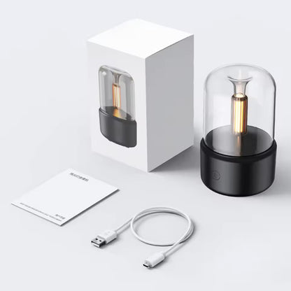 Kerzenlicht-Diffusor und Ultraschall-Luftbefeuchter