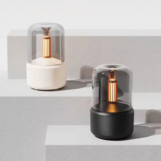 Kerzenlicht-Diffusor und Ultraschall-Luftbefeuchter